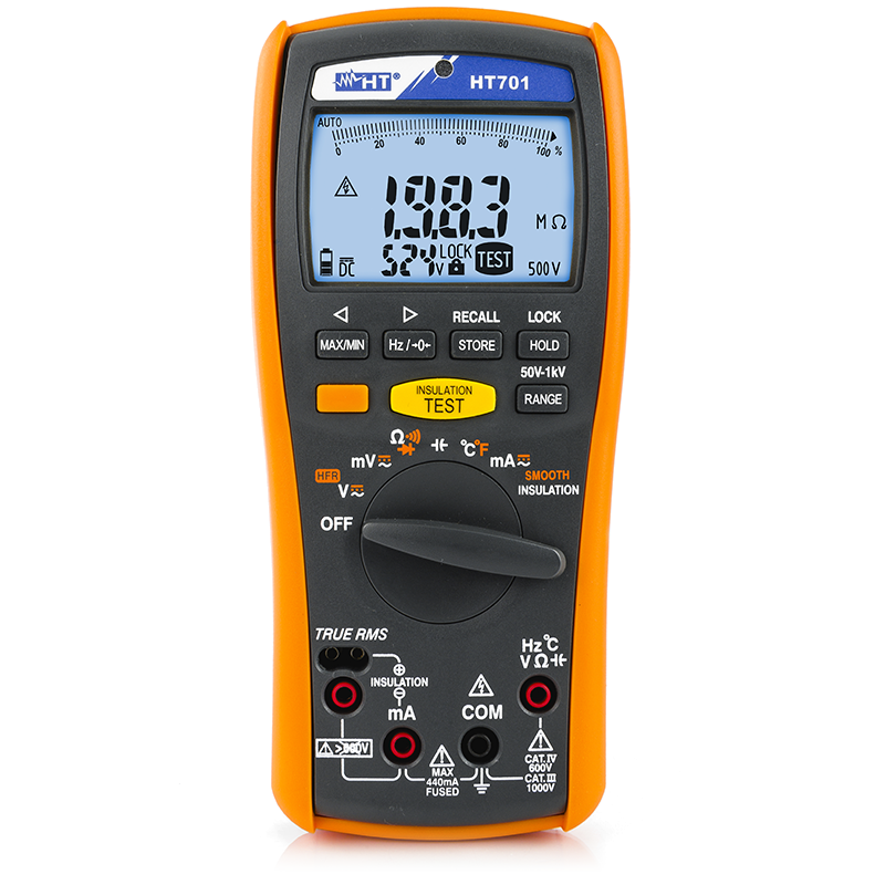 main-img Professional multimeter with insulation measurement up to 1000V