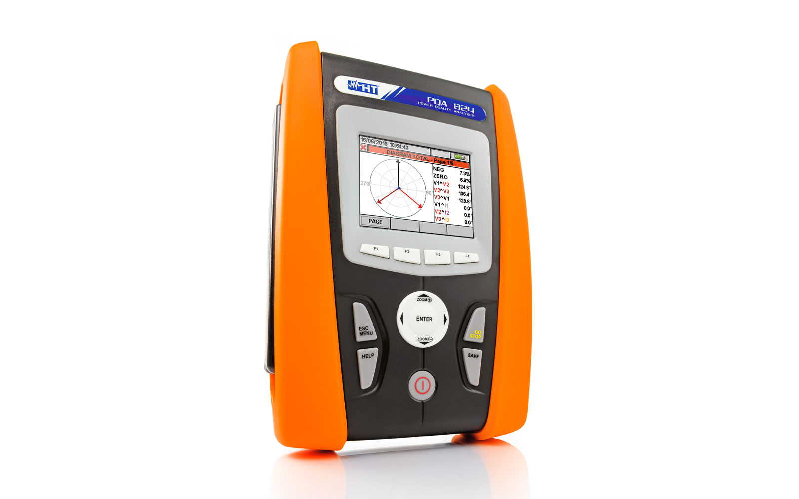 PQA824, Power Quality Analyzers, Touch Screen/With Display | HT Instruments