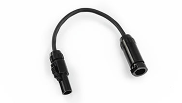 ACON3F4M: HYPERTAC ADAPTER 3 POLES, FEMALE 4 POLES, MALE