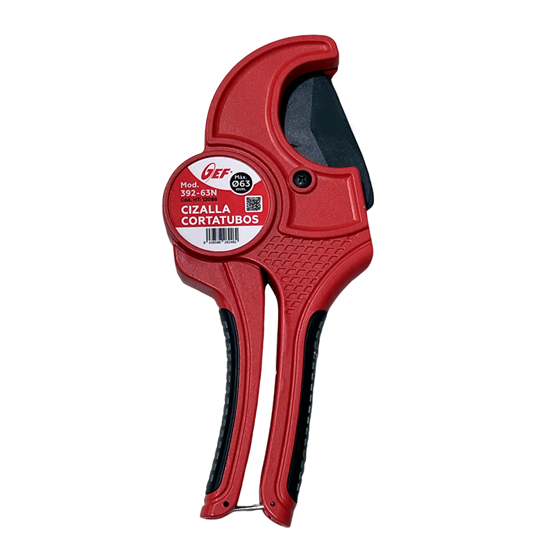 Cizalla para tubos de plástico PVC hasta 63mm