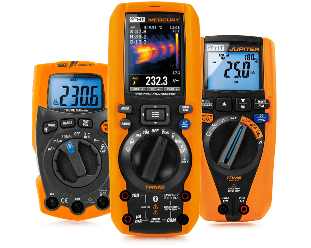 Testeur de tension à 2 pôles HT Instruments HT10 Scan-KIT CAT IV