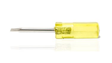 Screwdriver for manual calibration