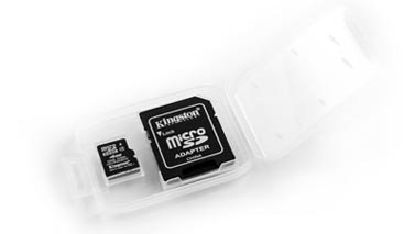 tarjeta microSD 16GB con adaptador