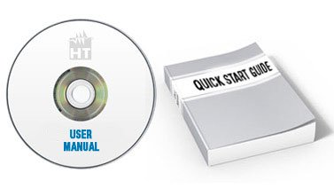 User manual on CD-ROM and quick guide