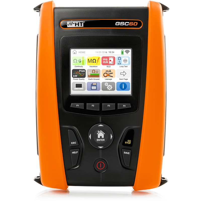 GSC60 One instrument for all electrical safety tests and Power Quality analysis