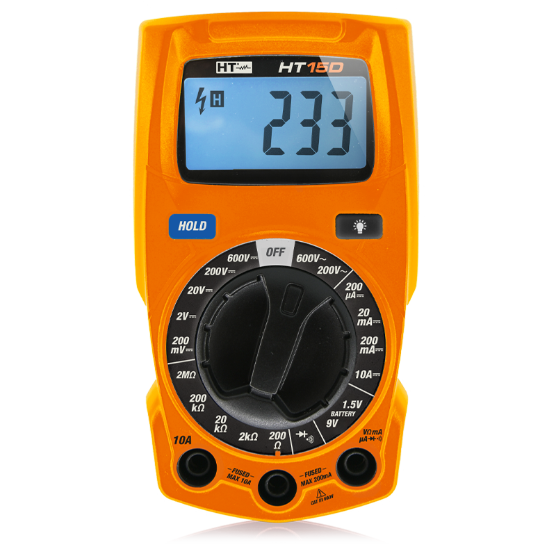 main-img Compact digital multimeter, with DC current measurement up to 10A
