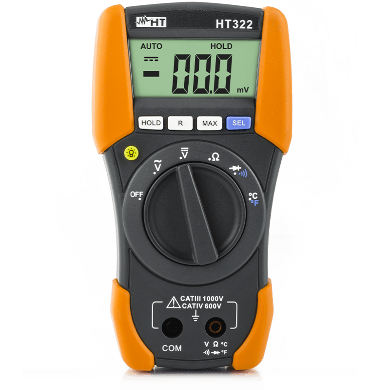 Multimetre VS 39 T avec cable de mesure et sonde de temperature