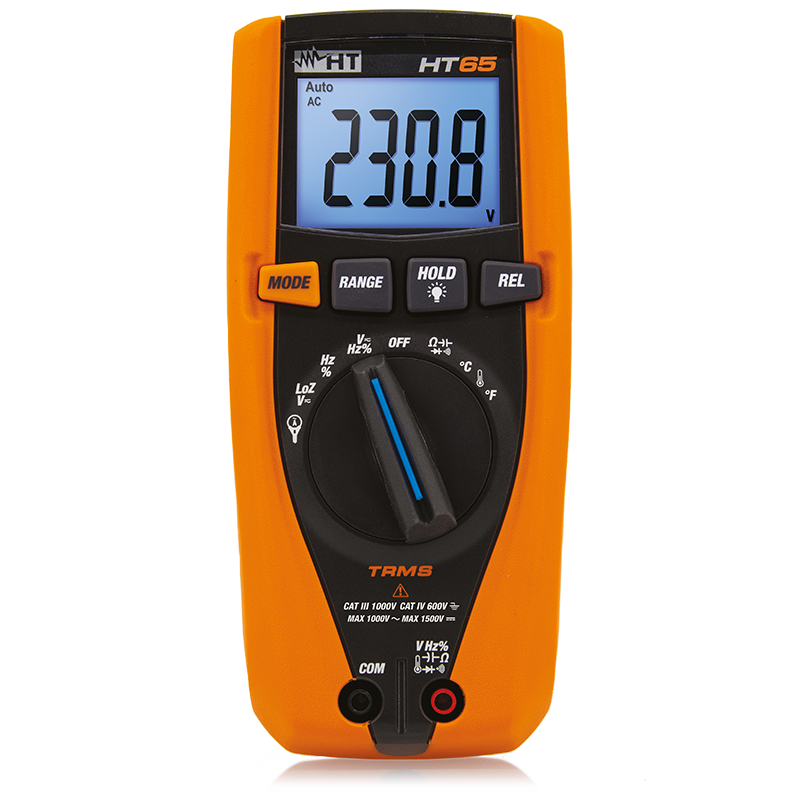 Multímetro digital TRMS profesional CATIV de HT-INSTRUMENTS — Voltiks