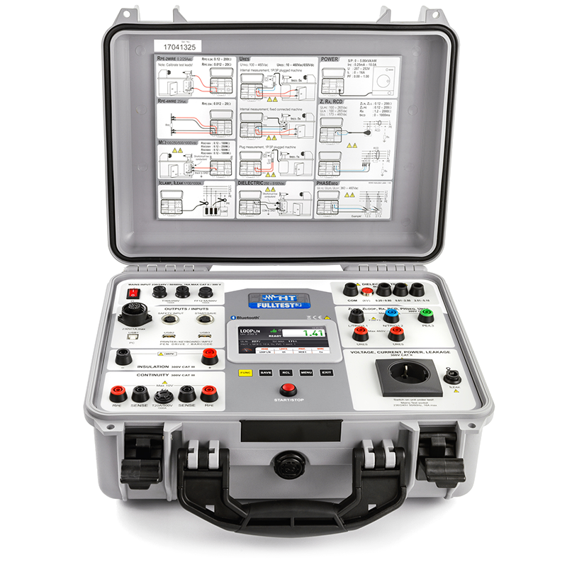 main-img Multifunction Tester for safety of machinery IEC/EN60204-1:2016 and low voltage switchgears and controlgears IEC/EN61439-1-2:2011