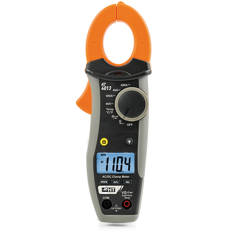 main-img Pinza amperometrica AC/DC 400A con misura di temperatura con sonda K