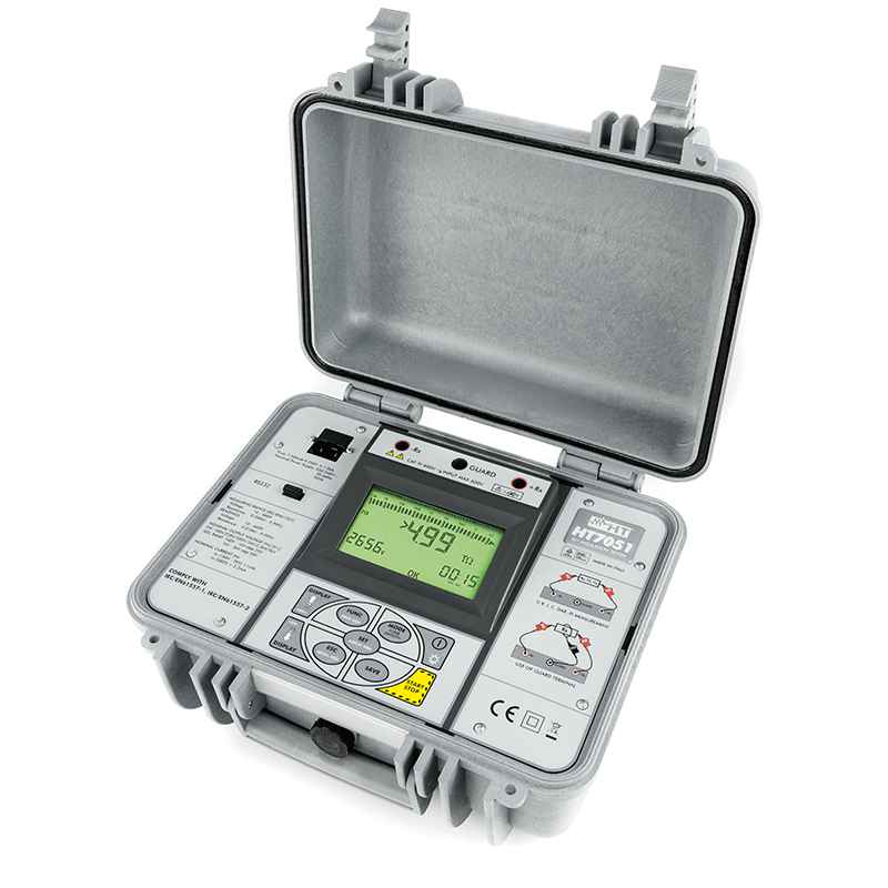 main-img insulation meter with programmable test voltage up to 5KV