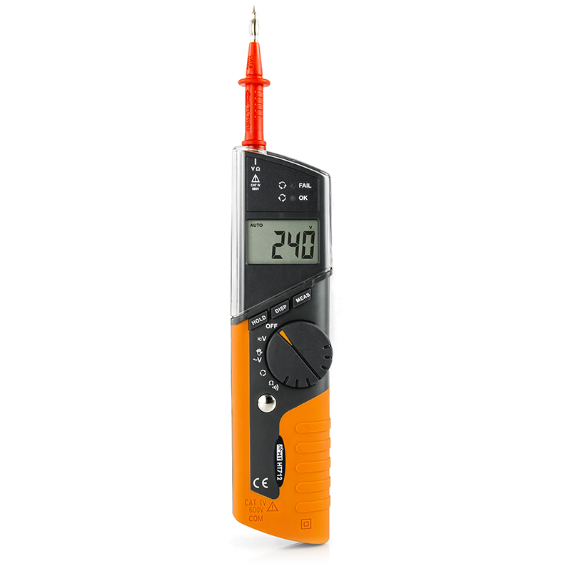 Digital multimeter with phase sequence measurement with 1-terminal