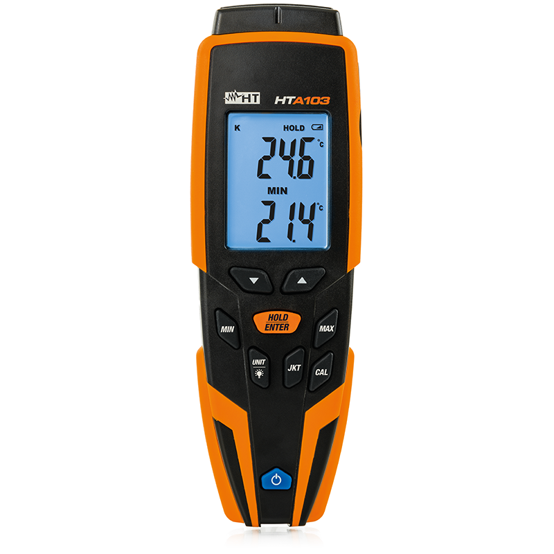 main-img HTA103 Thermometer for measuring temperature with K/J-type probe