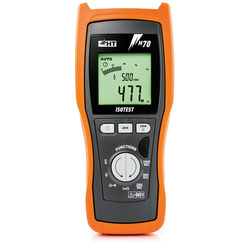 main-img Instrument combiné de mesure de l'isolement et de la contiuité des conducteurs de protection et équipotentiels