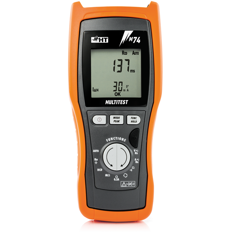 main-img Instrument de contrôle de sécurité CEI 64-8 avec fonctions multimètre TRMS