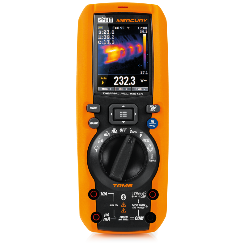 main-img MERCURY Multímetro profesional TRMS con Cámara Termográfica